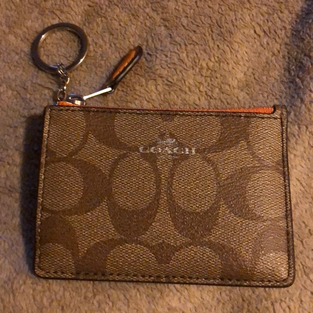 Coach ID Keychain Wallet NWT